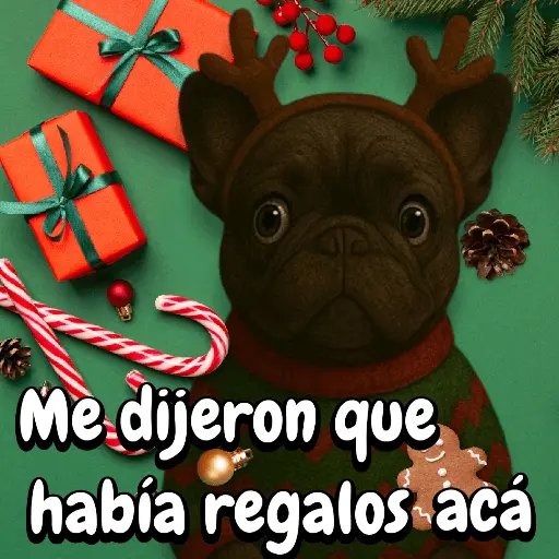 Navidad Bulldog templates🐾🎄✨
