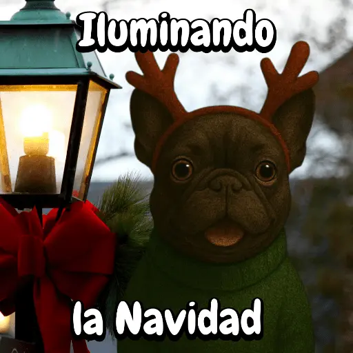Navidad Bulldog templates🐾🎄✨