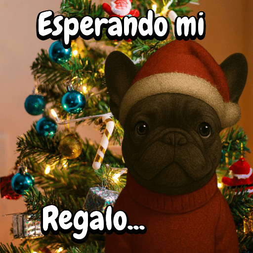 Navidad Bulldog templates🐾🎄✨ preview