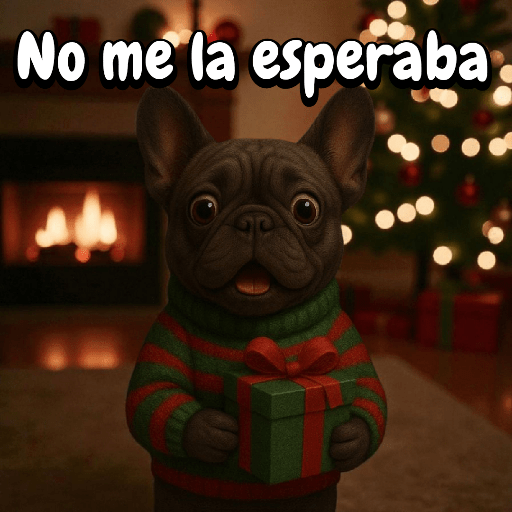 Navidad Bulldog templates🐾🎄✨ preview