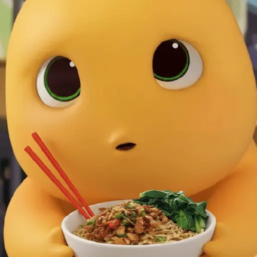 nailong dino kuning makanan 🤤