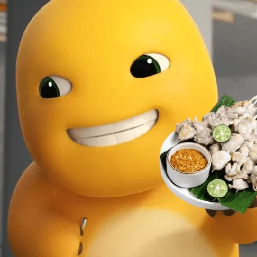 nailong dino kuning makanan 🤤