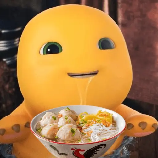 nailong dino kuning makanan 🤤