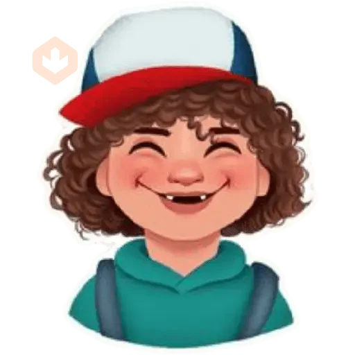 Stranger things sticker 14