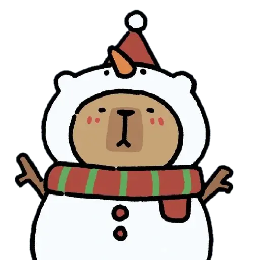 Navidad Capibara 🎄🎊🎄