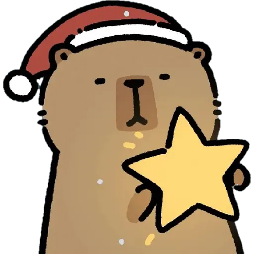 Navidad Capibara 🎄🎊🎄