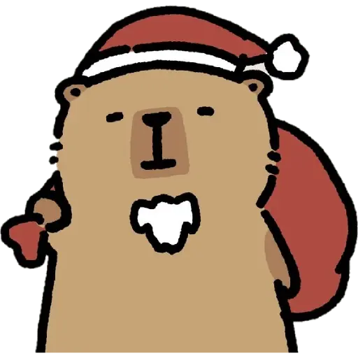 Navidad Capibara 🎄🎊🎄