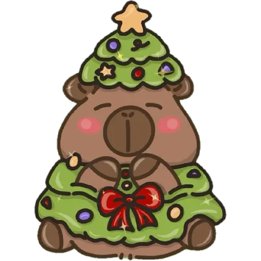 Navidad Capibara 🎄🎊🎄