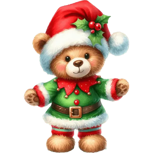Navidad Cute Bear 🎄✨🐻