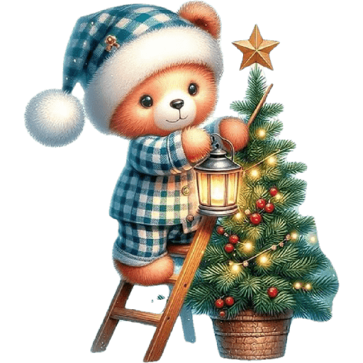 Navidad Cute Bear 🎄✨🐻 preview