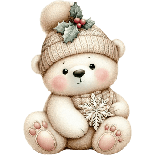 Navidad Cute Bear 🎄✨🐻 preview