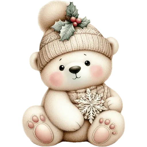 Navidad Cute Bear 🎄✨🐻