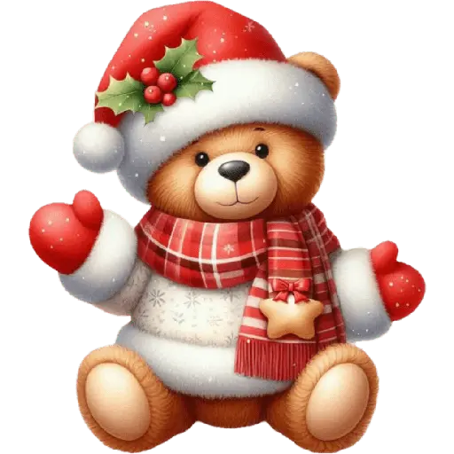 Navidad Cute Bear 🎄✨🐻
