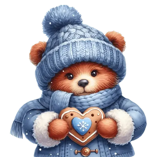 Navidad Cute Bear 🎄✨🐻