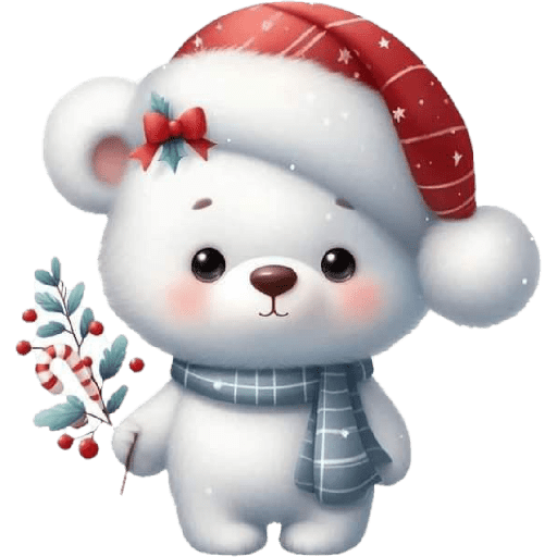 Navidad Cute Bear 🎄✨🐻 preview