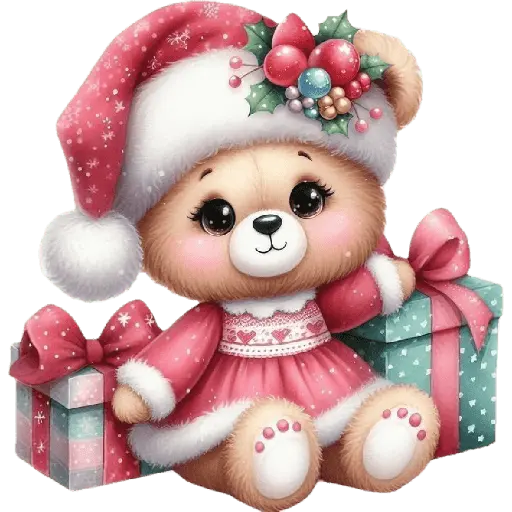 Navidad Cute Bear 🎄✨🐻