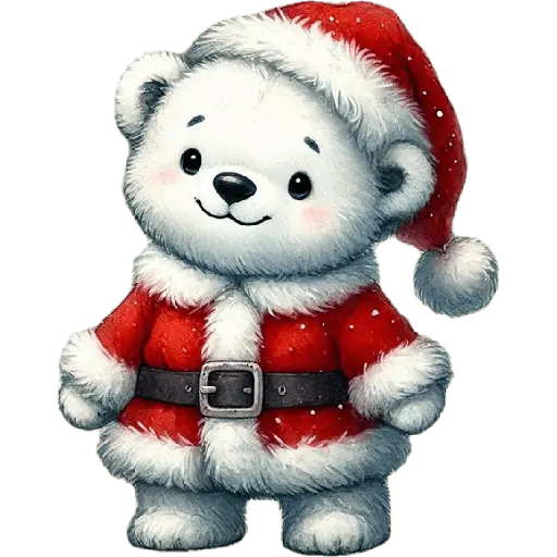 Navidad Cute Bear 🎄✨🐻