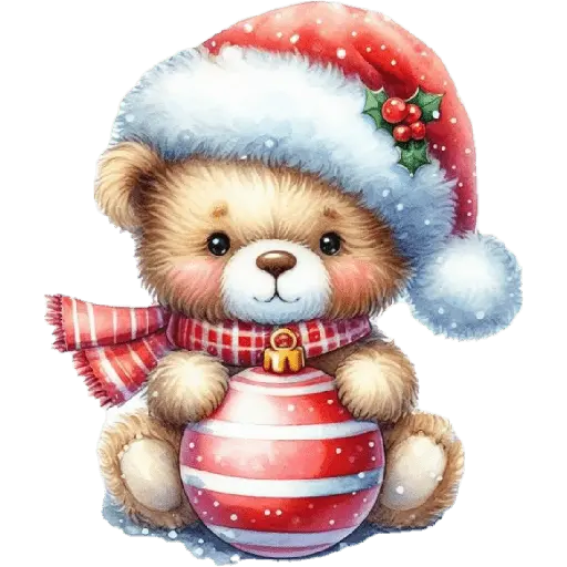 Navidad Cute Bear 🎄✨🐻
