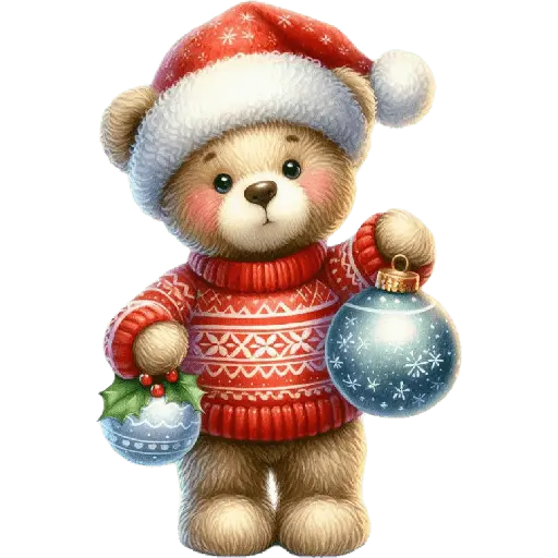 Navidad Cute Bear 🎄✨🐻