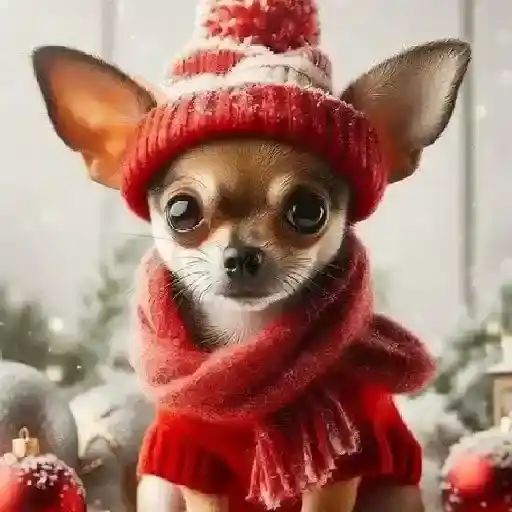 Navidad Chihuahua 🐾🎄✨ sticker 16