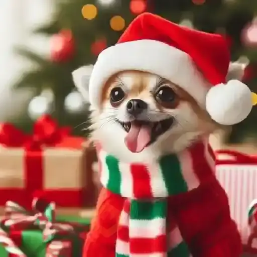 Navidad Chihuahua 🐾🎄✨ sticker 12
