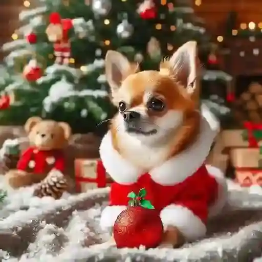 Navidad Chihuahua 🐾🎄✨ sticker 19