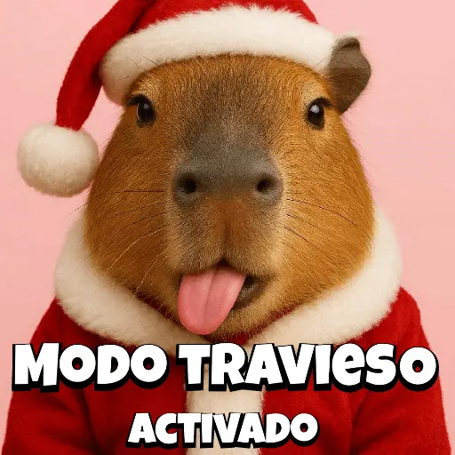 Navidad Capybara 🎄✨
