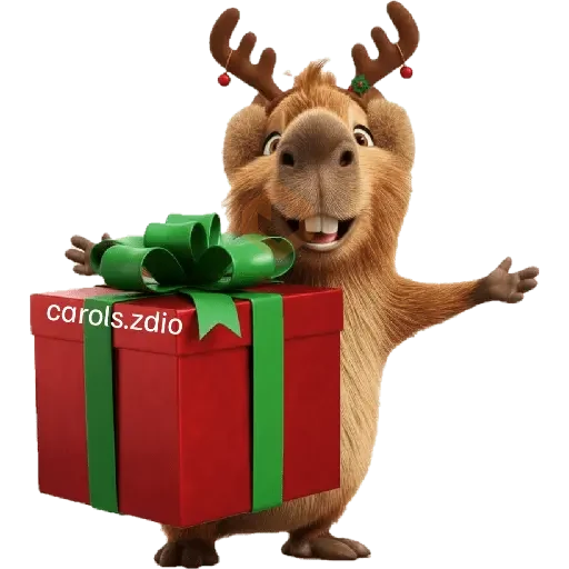 🦫🎄🎁Capibara Navidad 🎁🎄🦫 sticker 13