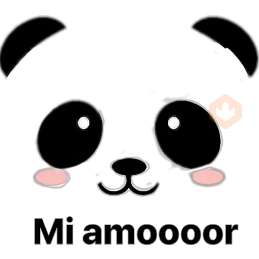 Stickers de panda🐼🐼 sticker 19