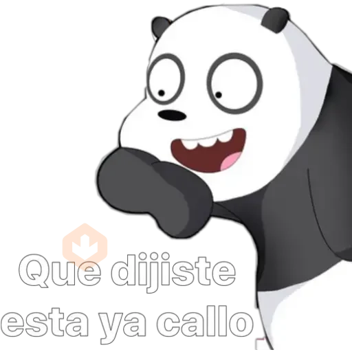 Stickers de panda🐼🐼 sticker 28