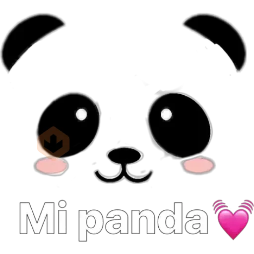 Stickers de panda🐼🐼 sticker 14
