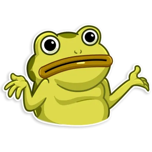 George the funny frog