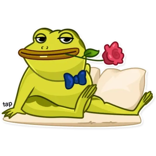 George the funny frog