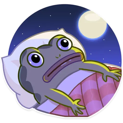 George the funny frog