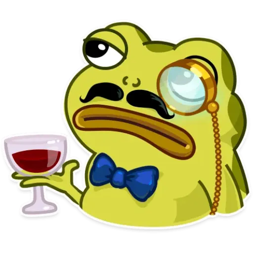 George the funny frog