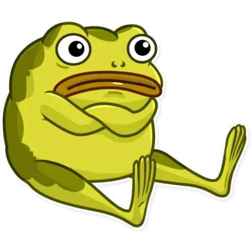 George the funny frog