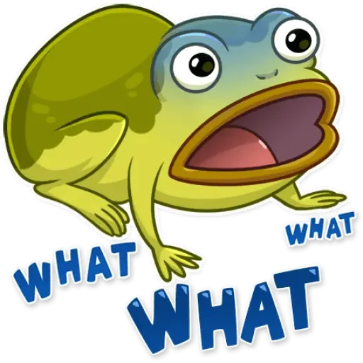George the funny frog