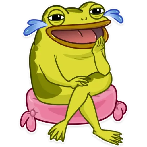George the funny frog