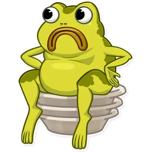 George the funny frog