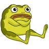 George the funny frog
