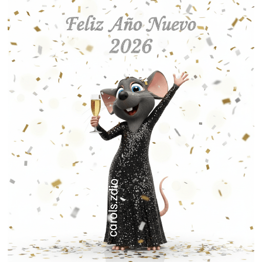 🎉🥂 Ratita Feliz Año Nuevo 🥂🎉 preview