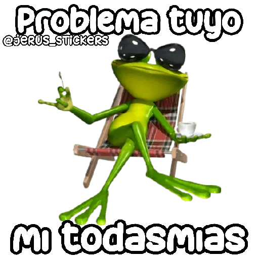 Problema tuyo papito 🐸