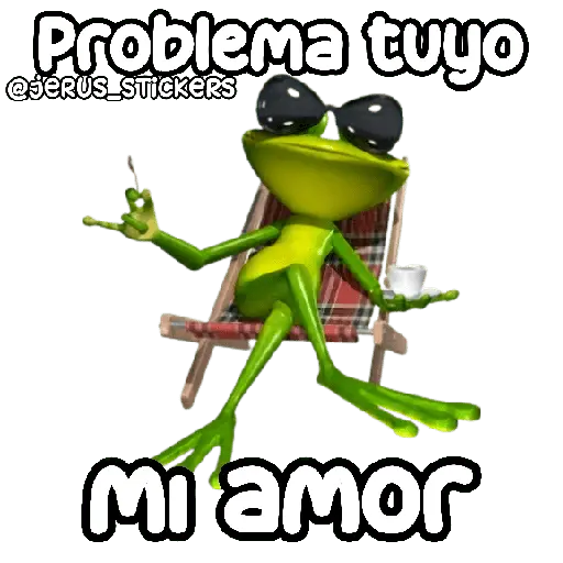 Problema tuyo papito 🐸
