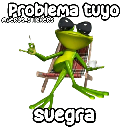 Problema tuyo papito 🐸