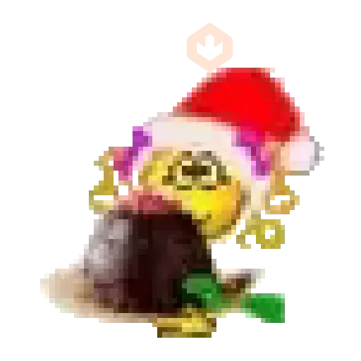 Emoji pixel navidad 🎄🥂 sticker 12