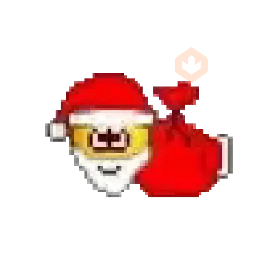 Emoji pixel navidad 🎄🥂 sticker 18