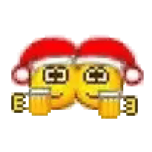 Emoji pixel navidad 🎄🥂 sticker 15