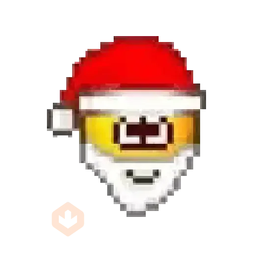 Emoji pixel navidad 🎄🥂 sticker 17