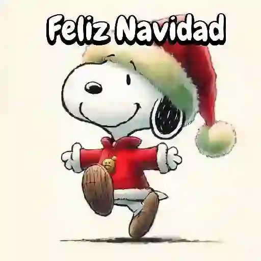 Snoopy en Navidad 🎄✨