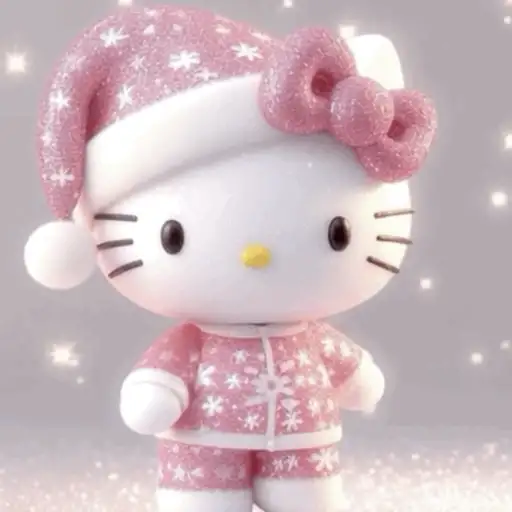Navidad Rosa Hello Kitty 💕🎀🎄✨ preview